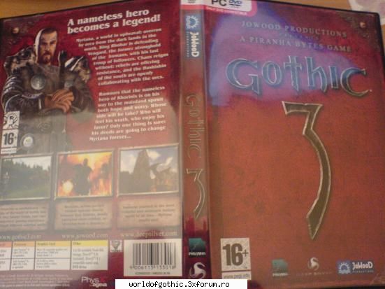 Cum arata Gothic 3 - Il am original de mult deja... e cel mai super - Gothic 3