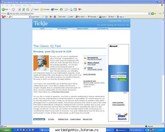 IA sa va vedem IQ-u - Adica ce vrei sa zici, ca eu mint ? Ia frate de - Off-Topic
