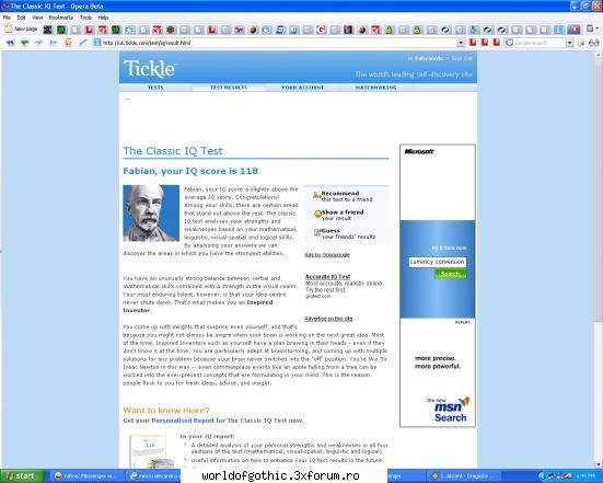 IA sa va vedem IQ-u - Right back at ya :P - Off-Topic