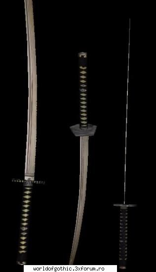 Legend of Ahssun - Shi alta... katana in Gothic woow - Mod'uri