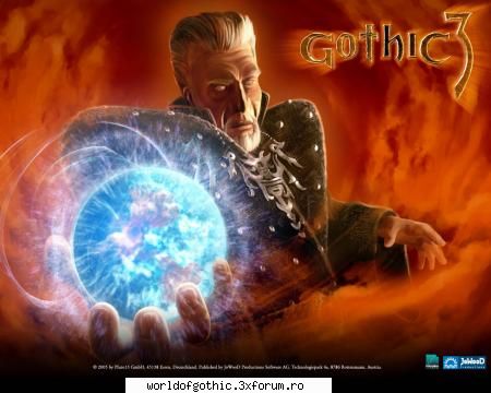 Wallpapere noi de la Piranha !!! - Poza cu prea-cunoscutul Xardas - Gothic 3