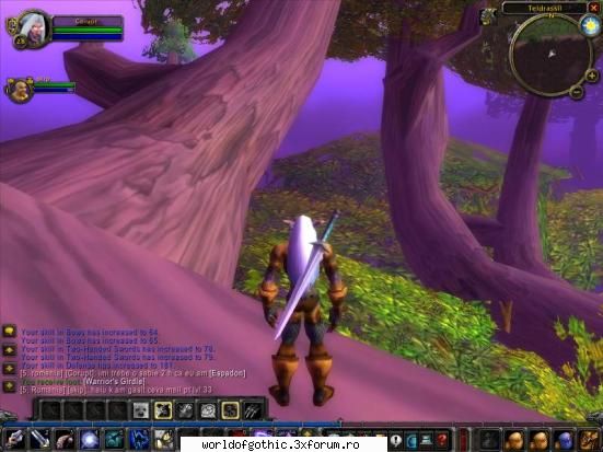 WoW - m'am dat pe night elf - World Of Warcraft